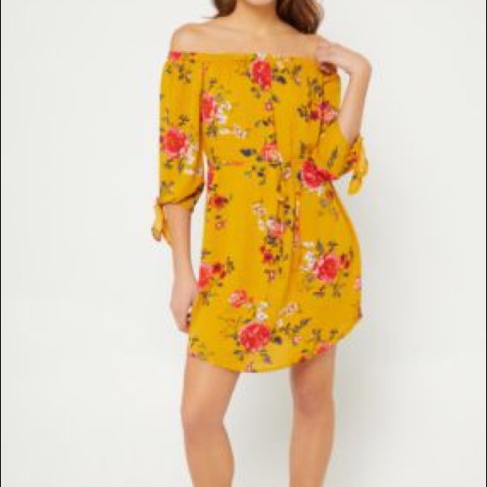 Rue 21 Off The Shoulder Dress
